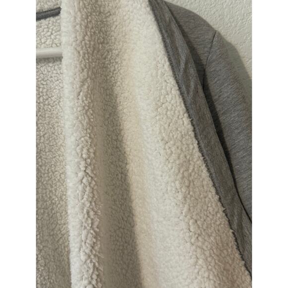 Old Navy Active Women's Open Cardigan Sweater Sherpa Style Liner Size M - Picture 3 of 7